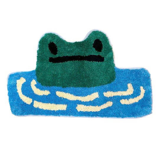 Frog in a Pond Tufted Rug