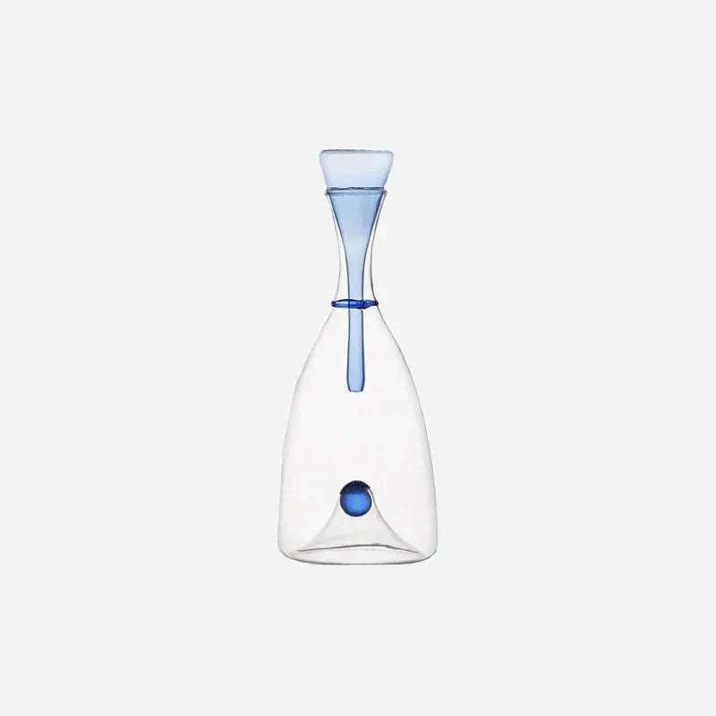 Artisan Glass Wine Carafe