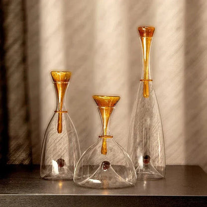 Artisan Glass Wine Carafe