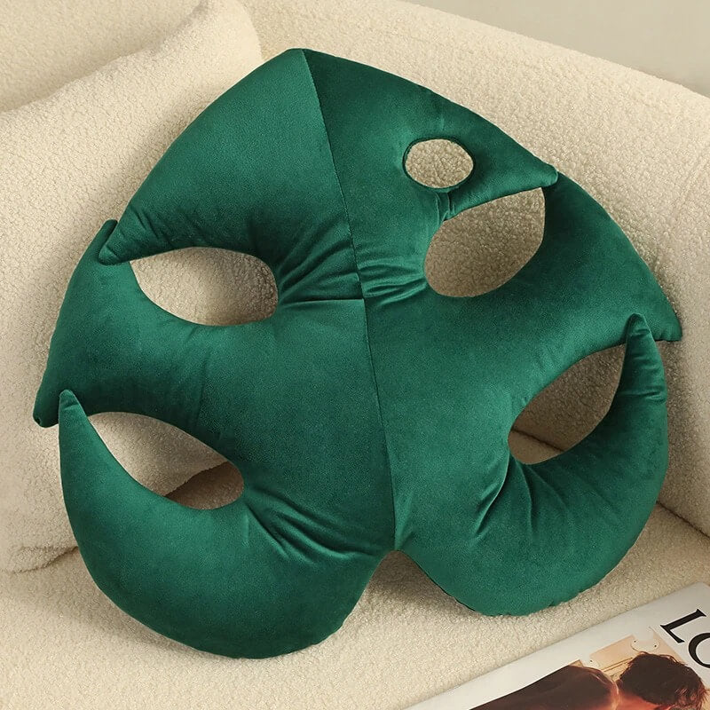 Tropical Leaves Plush Cushion cushion cute pillow plush