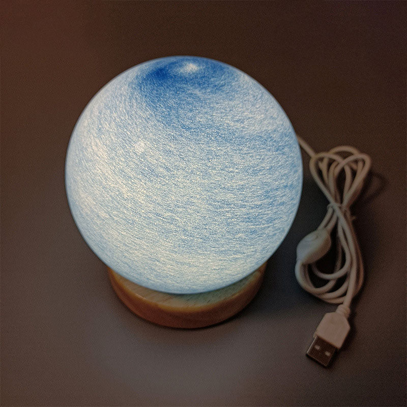 Crystal Ball Planet Night Light