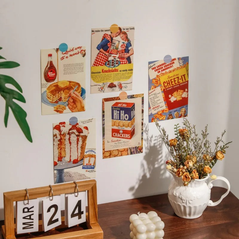 Vintage Sweets Posters Wall Collage Cards SUB CATEGORY_Poster Cards