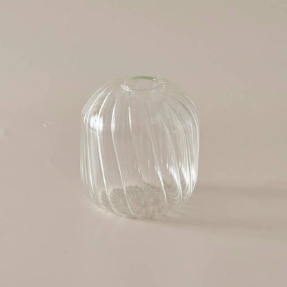 Vintage Glass Mini Vase AESTHETIC_Danish Pastel SUB CATEGORY_Desk Accessories SUB CATEGORY_Vases