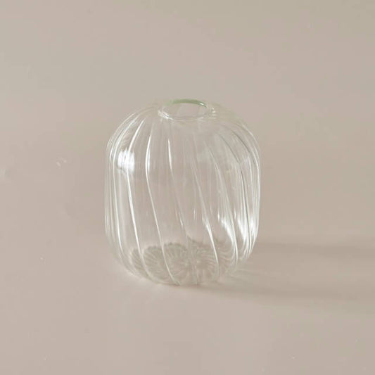 Vintage Glass Mini Vase AESTHETIC_Danish Pastel SUB CATEGORY_Desk Accessories SUB CATEGORY_Vases
