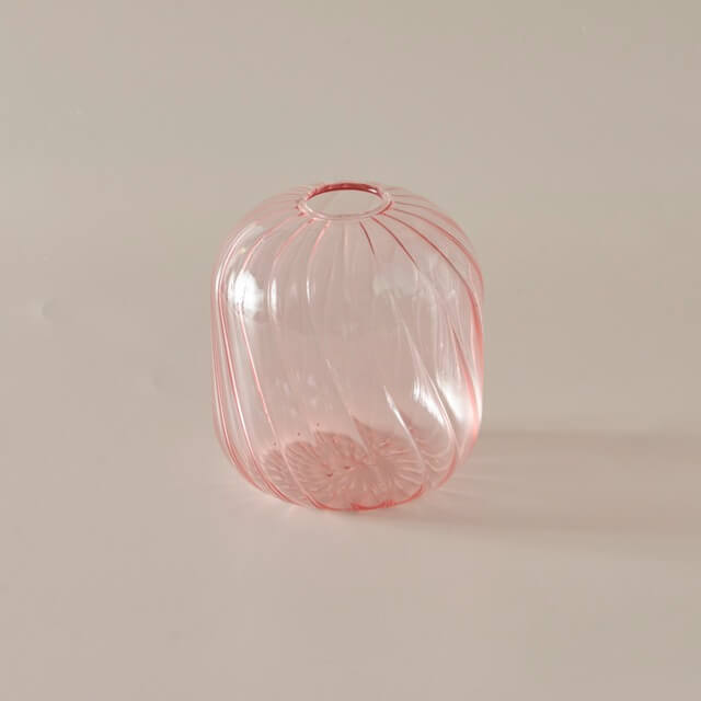Vintage Glass Mini Vase AESTHETIC_Danish Pastel SUB CATEGORY_Desk Accessories SUB CATEGORY_Vases