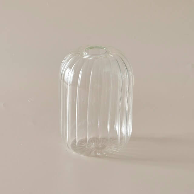 Vintage Glass Mini Vase AESTHETIC_Danish Pastel SUB CATEGORY_Desk Accessories SUB CATEGORY_Vases