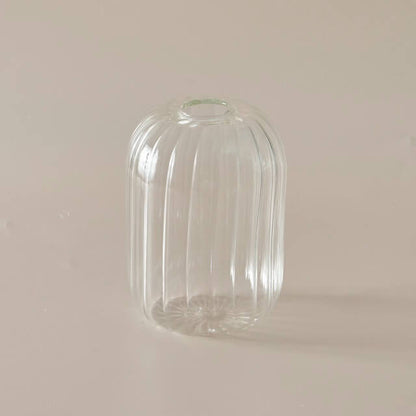 Vintage Glass Mini Vase AESTHETIC_Danish Pastel SUB CATEGORY_Desk Accessories SUB CATEGORY_Vases