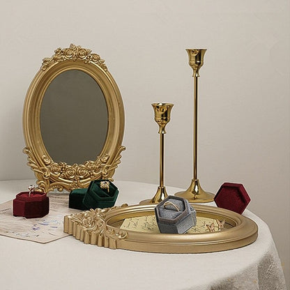 Vintage Golden ArtHoe Mirror AESTHETIC_Art Hoe SUB CATEGORY_Mirrors