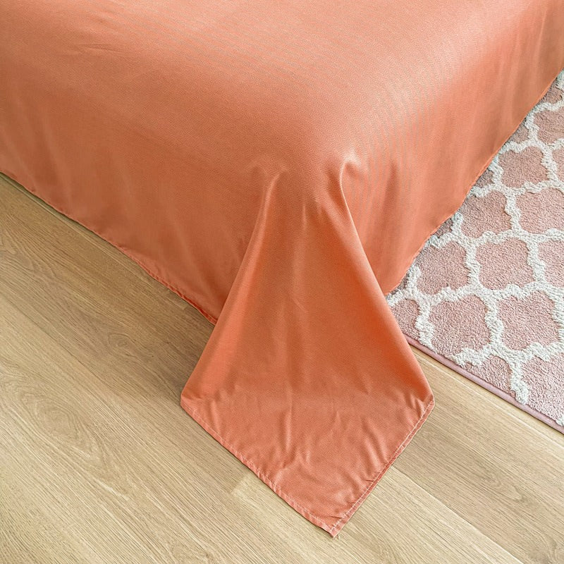 Vintage Red Berries Print Bedding Set bed sheet bedsheets cottagecore