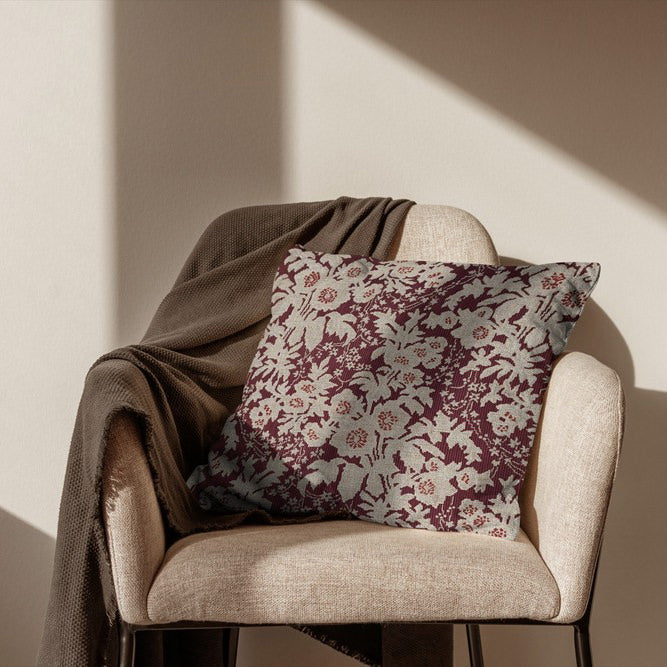 Retro Floral Print Cushion Covers floral pillow cover pillowcase retro SUB CATEGORY_Cushion Covers vintage