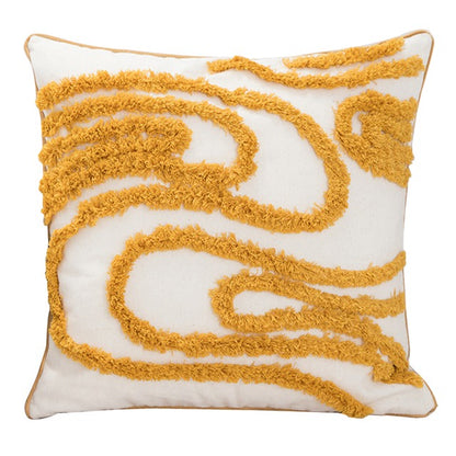 Wavy Tufted Cushion Cover boho fringe SUB CATEGORY_Cushion Covers