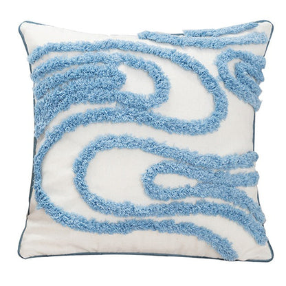 Wavy Tufted Cushion Cover boho fringe SUB CATEGORY_Cushion Covers