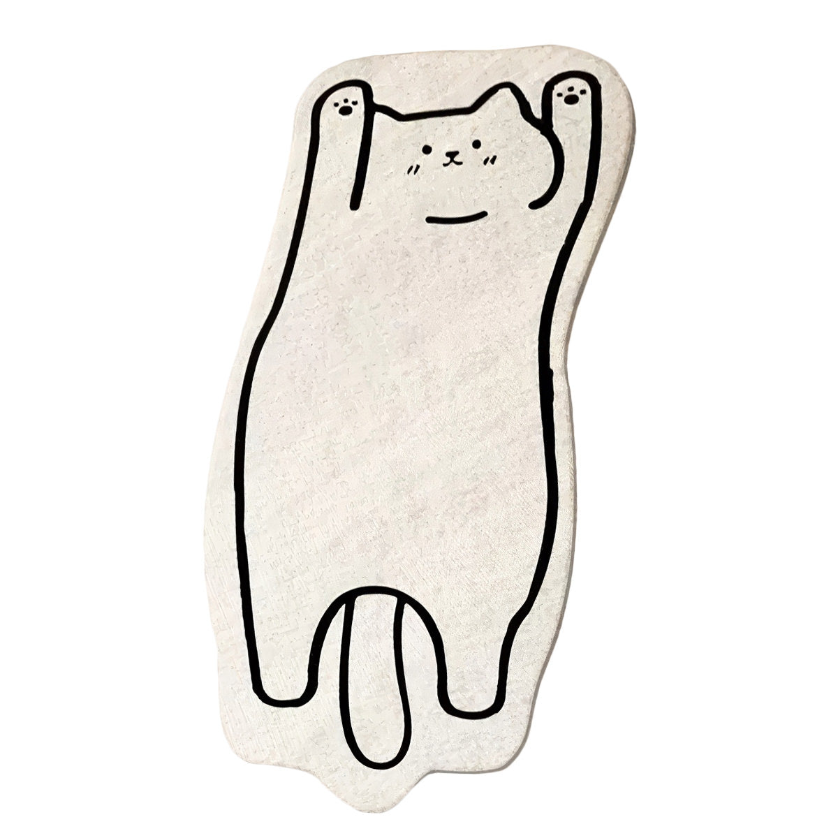 Simple Kawaii Cat Accent Bedside Rug