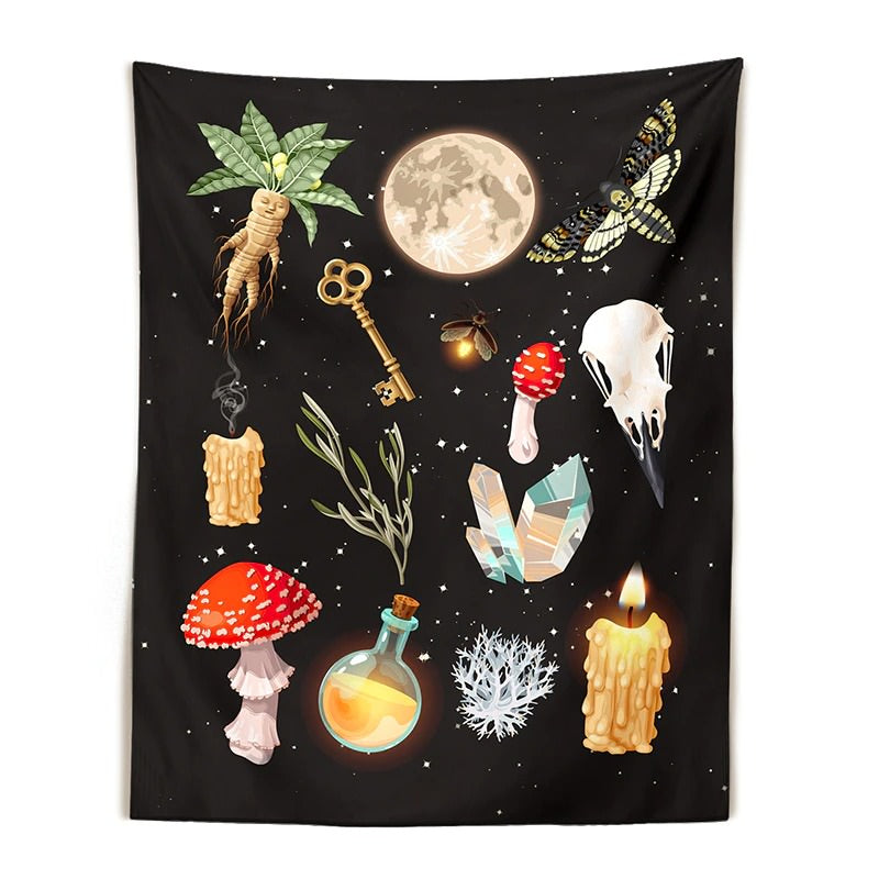 Witchcraft Kit Tapestry AESTHETIC_Witchcore SUB CATEGORY_Tapestries