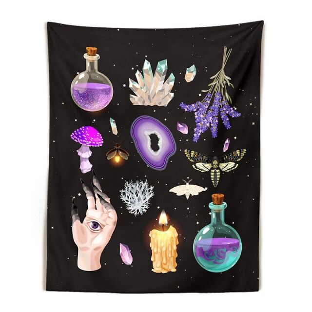 Witchcraft Kit Tapestry AESTHETIC_Witchcore SUB CATEGORY_Tapestries