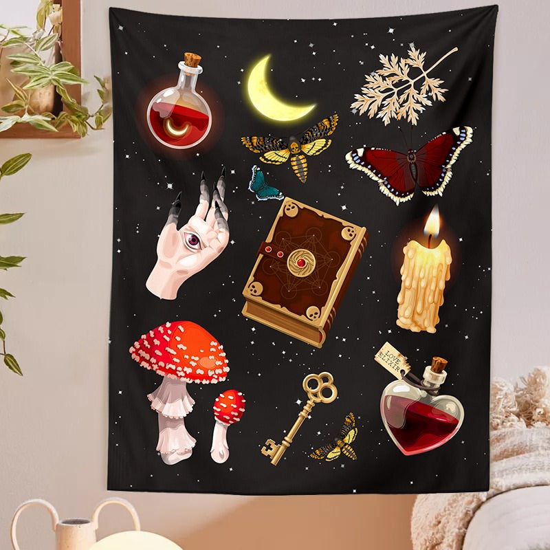 Witchcraft Kit Tapestry AESTHETIC_Witchcore SUB CATEGORY_Tapestries