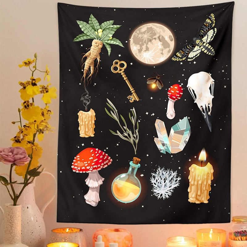 Witchcraft Kit Tapestry AESTHETIC_Witchcore SUB CATEGORY_Tapestries