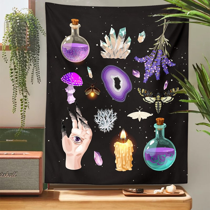 Witchcraft Kit Tapestry AESTHETIC_Witchcore SUB CATEGORY_Tapestries