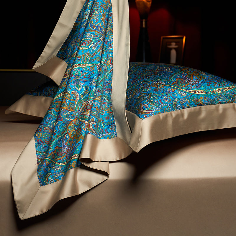 Shiraz Paisley Egyptian Cotton Bedding Set