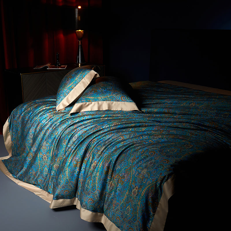 Shiraz Paisley Egyptian Cotton Bedding Set
