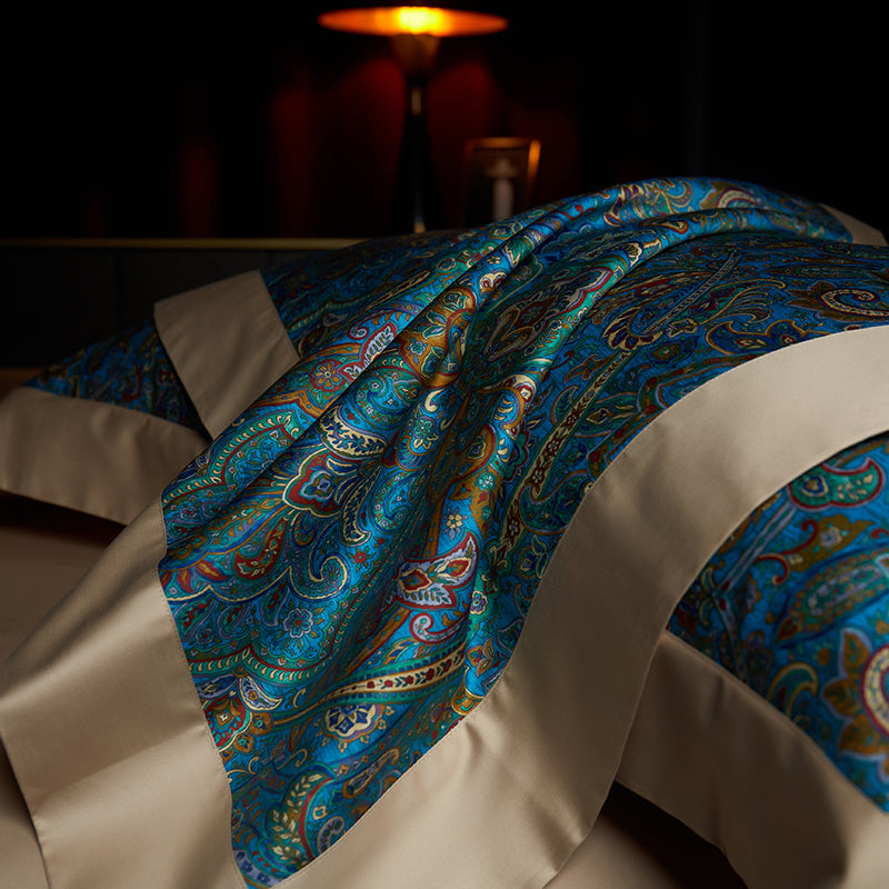 Shiraz Paisley Egyptian Cotton Bedding Set