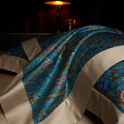Shiraz Paisley Egyptian Cotton Bedding Set