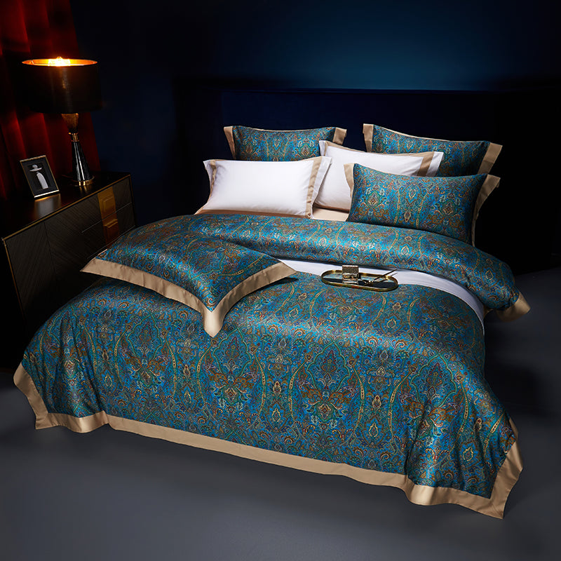 Shiraz Paisley Egyptian Cotton Bedding Set