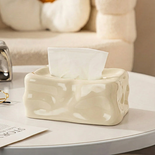 Sculptural Ceramic Tissue Box