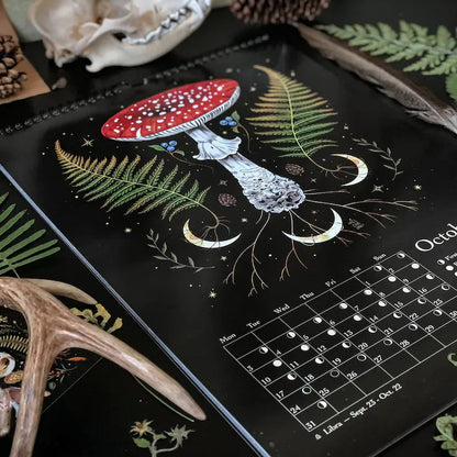 2024 Dark Forest Lunar Calendar decoration