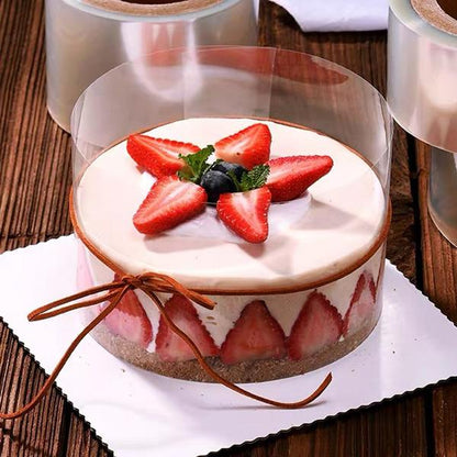 1-Roll: Transparent Cake Wrap Decorative Film __stock:500 Kitchen & Dining refund_fee:800