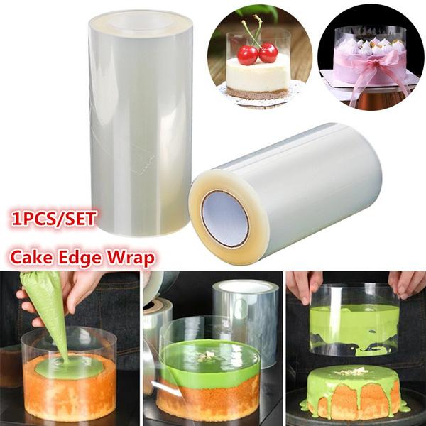 1-Roll: Transparent Cake Wrap Decorative Film __stock:500 Kitchen & Dining refund_fee:800