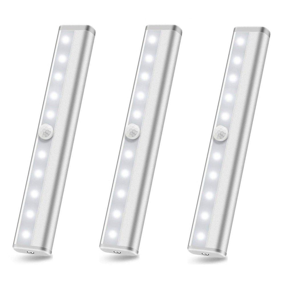 10 Led Motion Sensor Stick On Light Bars __stock:1000 Indoor Lighting refund_fee:800 Warranty