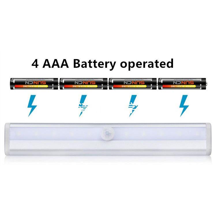 10 Led Motion Sensor Stick On Light Bars __stock:1000 Indoor Lighting refund_fee:800 Warranty