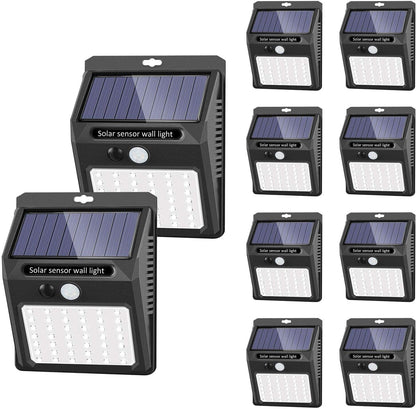 10-Pack: 42 LED Outdoor Solar Light Outdoor Lighting refund_fee:1800 Warranty