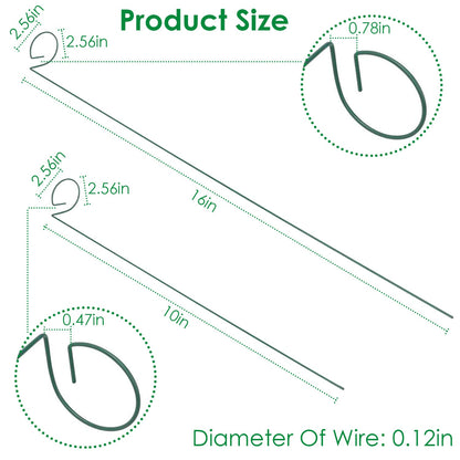 10-Pack: Plant Support Stake __stock:100 Garden & Patio refund_fee:1200