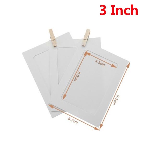 10-Piece: 3 Inch DIY Creative Wall Hanging Photo Frame __stock:500 Furniture and Décor refund_fee:800