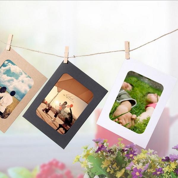 10-Piece: 3 Inch DIY Creative Wall Hanging Photo Frame __stock:500 Furniture and Décor refund_fee:800