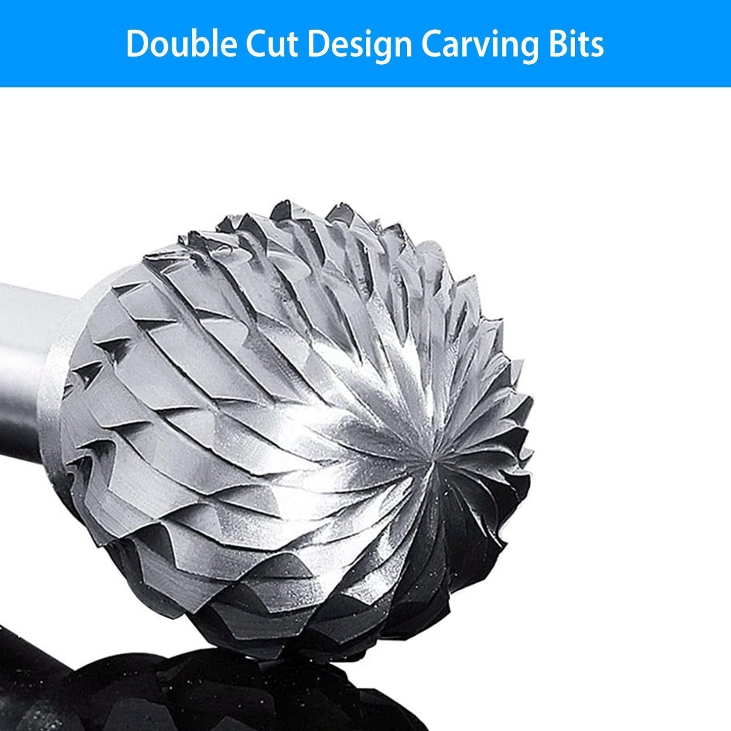 10-Piece: Double Cut Carbide Rotary Die Grinder Bit Set Home Improvement Low stock refund_fee:1200