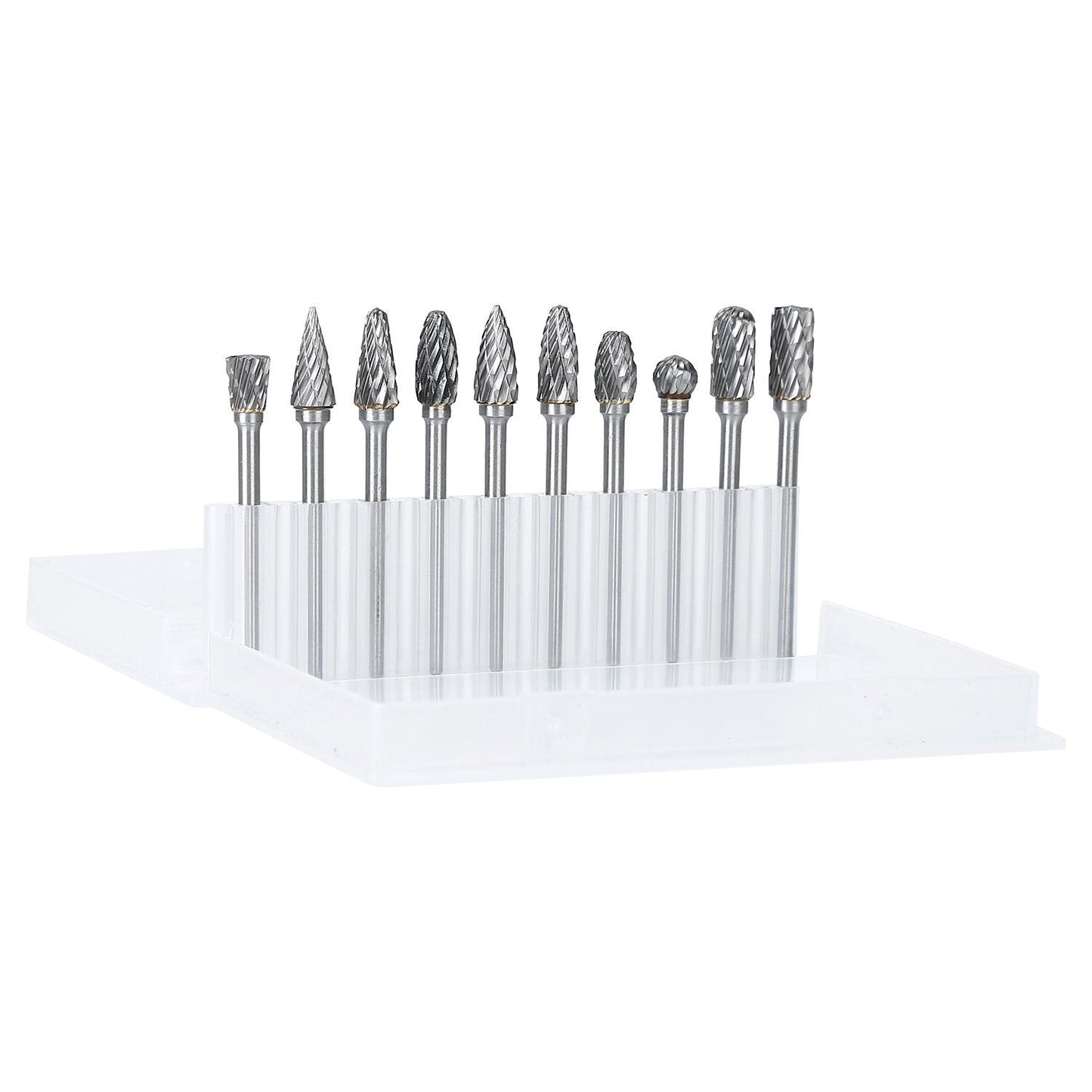 10-Piece: Double Cut Carbide Rotary Die Grinder Bit Set Home Improvement Low stock refund_fee:1200