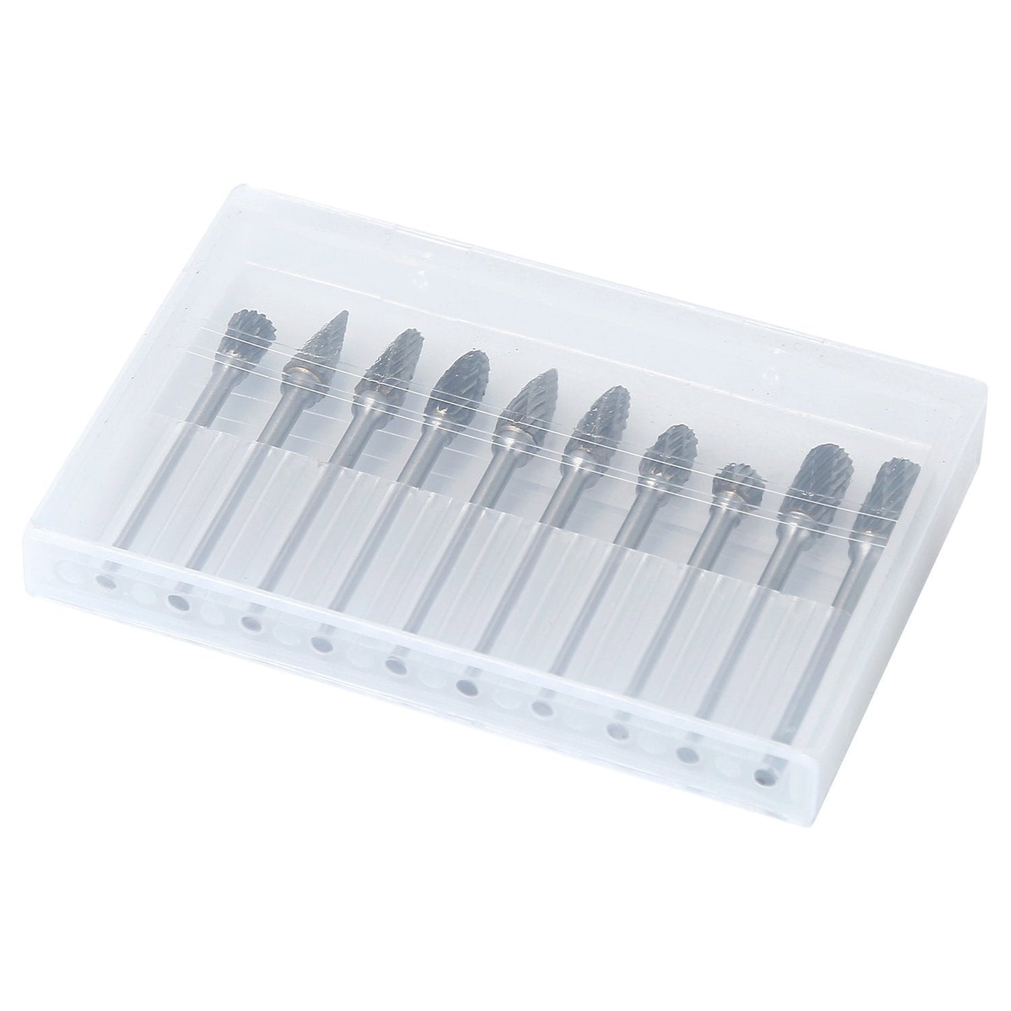 10-Piece: Double Cut Carbide Rotary Die Grinder Bit Set Home Improvement Low stock refund_fee:1200