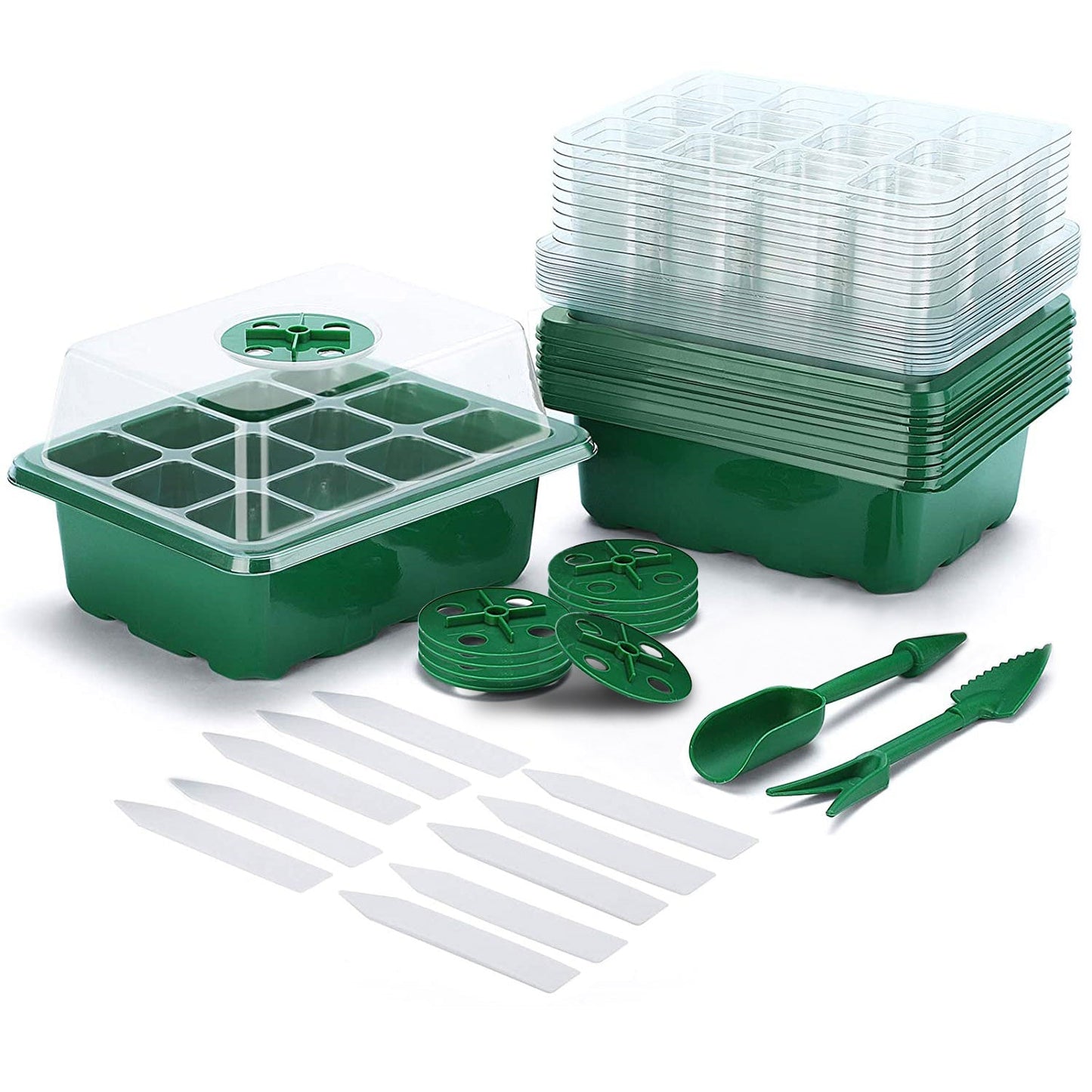 10-Piece: Reusable Seed Starter Tray Kit __stock:50 Garden & Patio refund_fee:1200