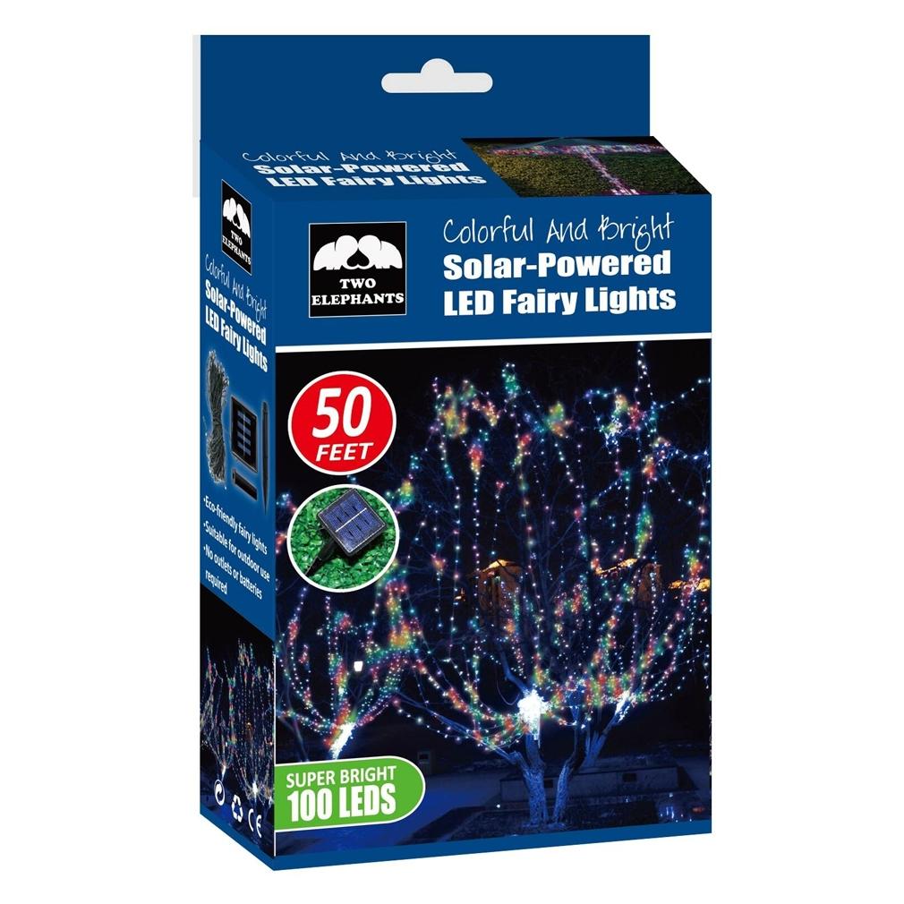 100-LED Solar Powered Fairy Lights refund_fee:800 String & Fairy Lights Warranty