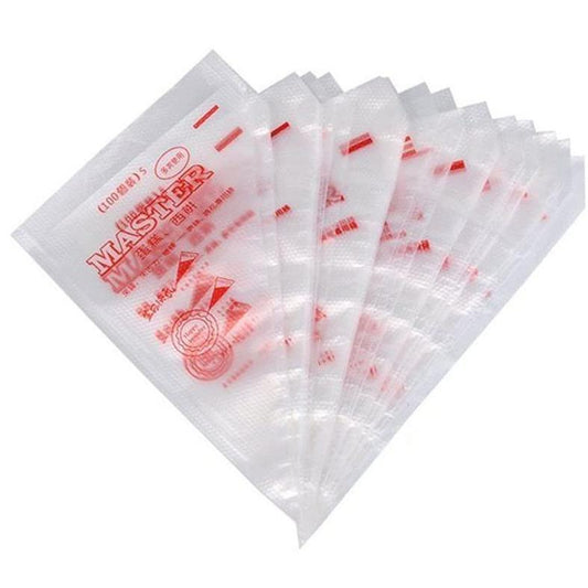 100-Pack: Disposable Cream Pastry Bags Kitchen & Dining refund_fee:800