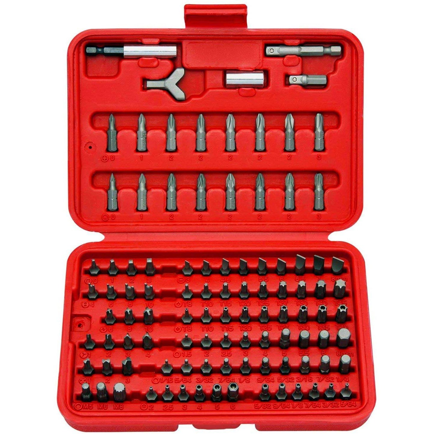 100-Piece: Neiko 10048A Premium Security Bit Set __stock:200 Home Improvement refund_fee:1200