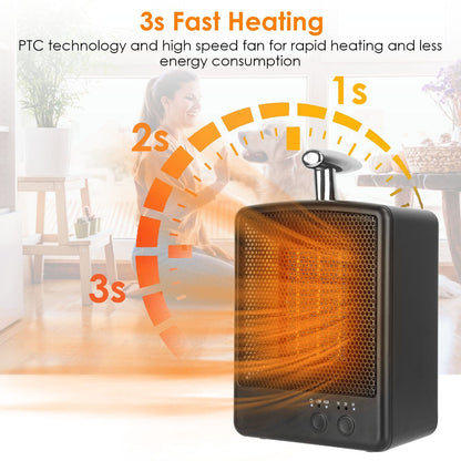 1000W Portable Electric Space Heater __stock:50 Household Appliances refund_fee:1200 Warranty