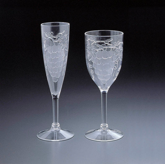 Embossed Grape 6-Oz. Champagne Flute Clearance