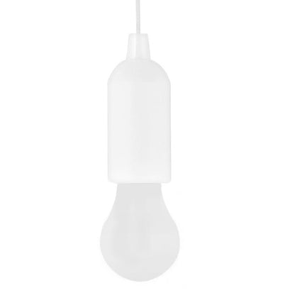 LED Pull Cord Hanging Bulb white decoration Garden & Patio