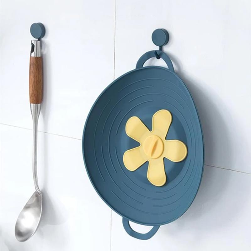 Silicone Anti-overflow Pot BLUE 1 PC Kitchen Kitchen & Dining