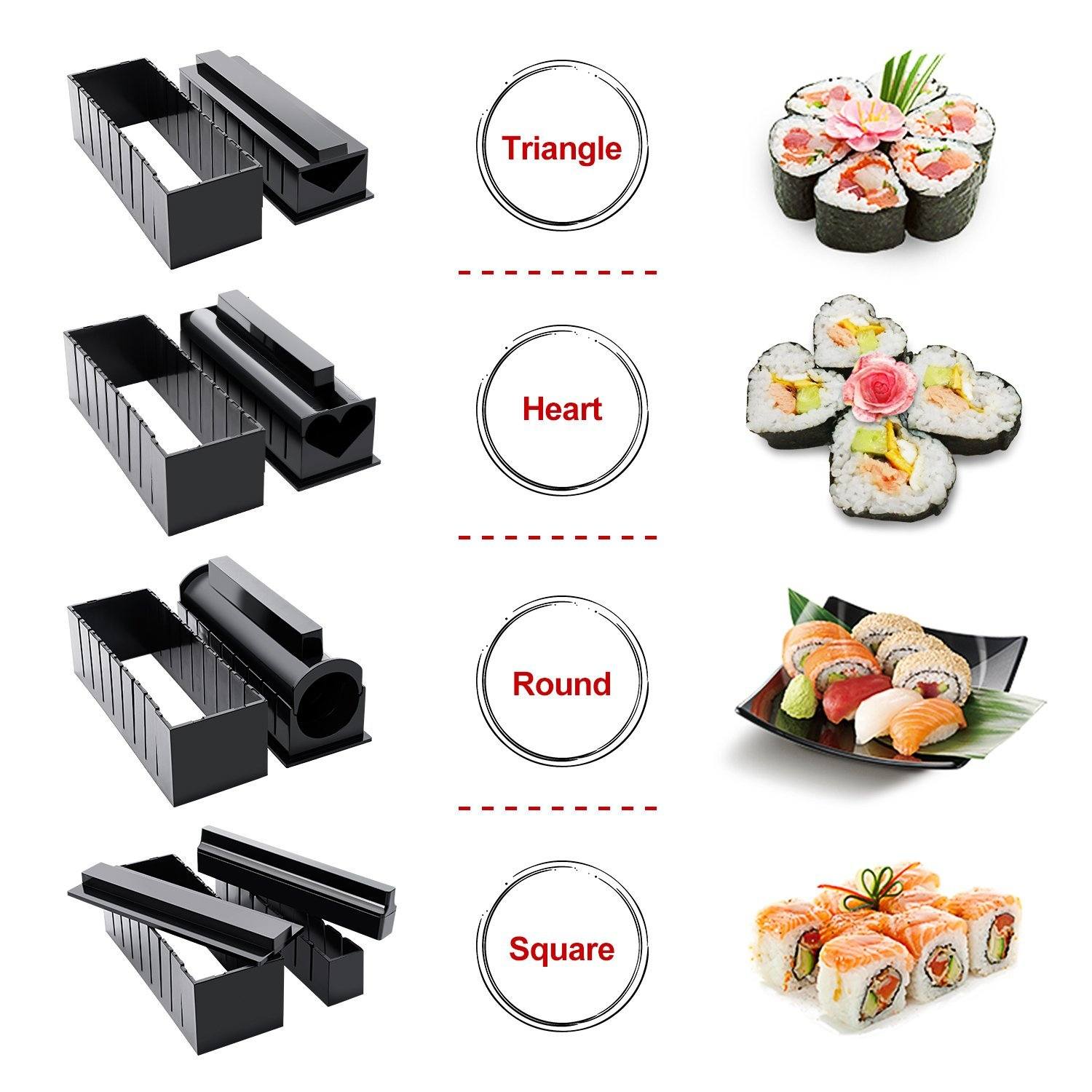 11-Piece: DIY Sushi Making Kit Tools Set __stock:50 Kitchen & Dining refund_fee:1200