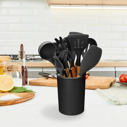 11-Piece: Silicone Cooking Utensil Set __stock:50 Kitchen & Dining refund_fee:1800